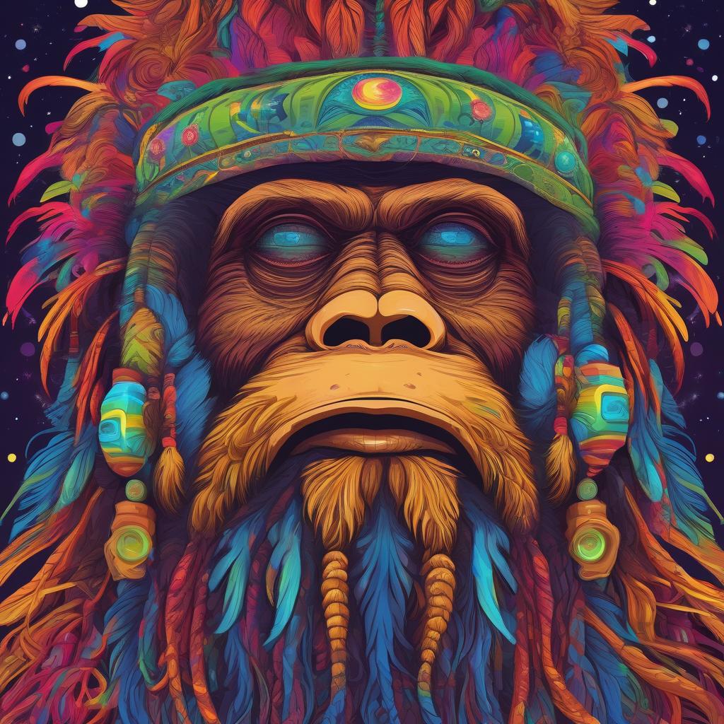 Brown Sasquatch All Season Psychedelic (BS-ASDel-06)