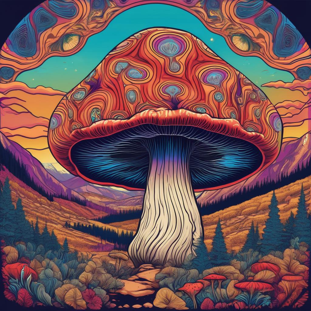 Organic-Mushroom-Set of 8 (Org-Mush-Set 8)