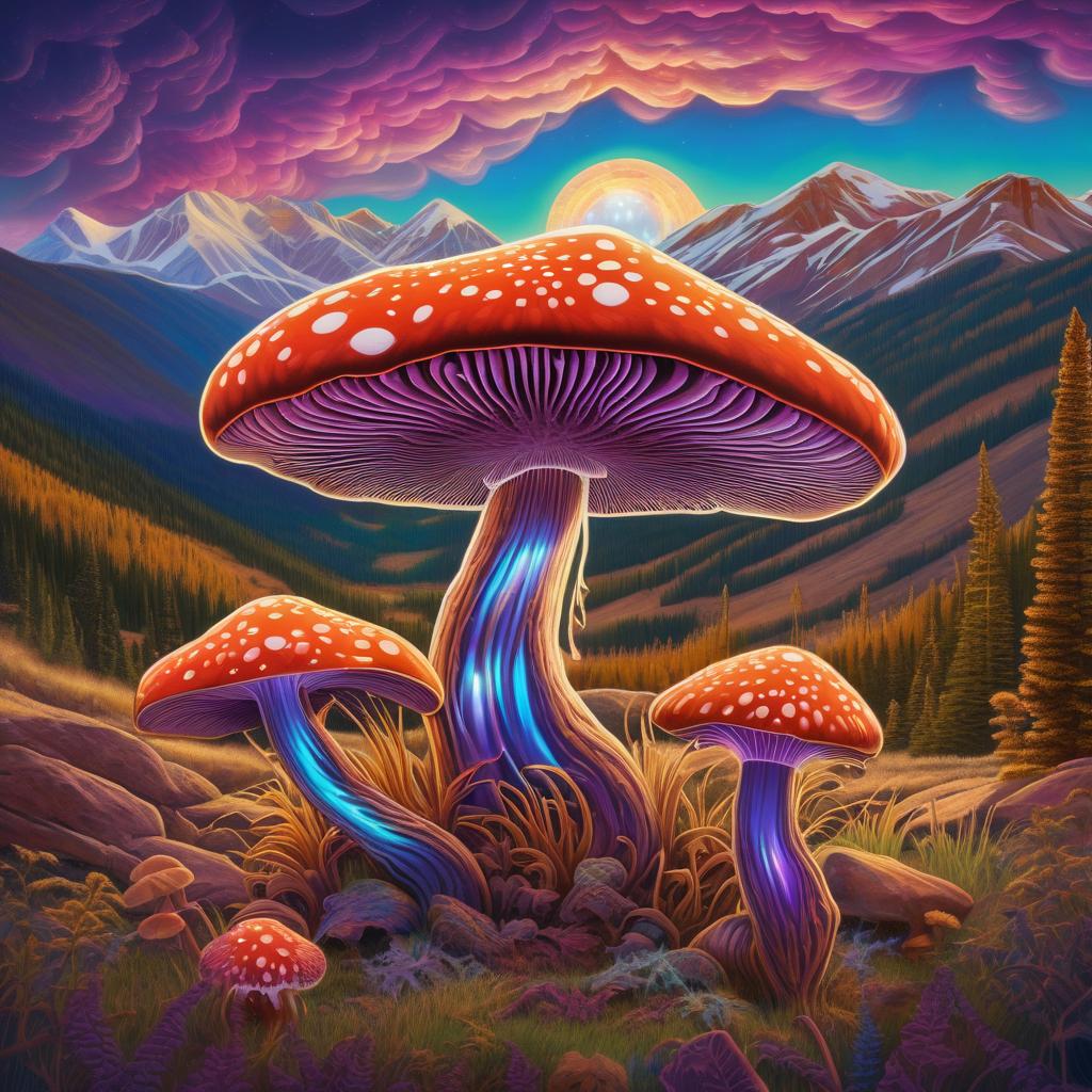 Organic-Mushroom-Set of 8 (Org-Mush-Set 8)