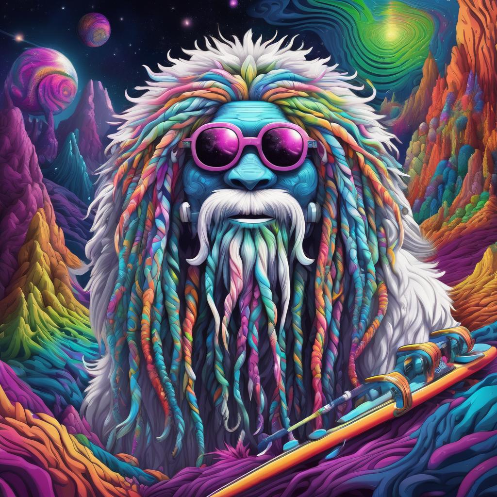 White Yeti-All Season Psychedelic-Set of 8 (WY-ASDelic-Set 8)