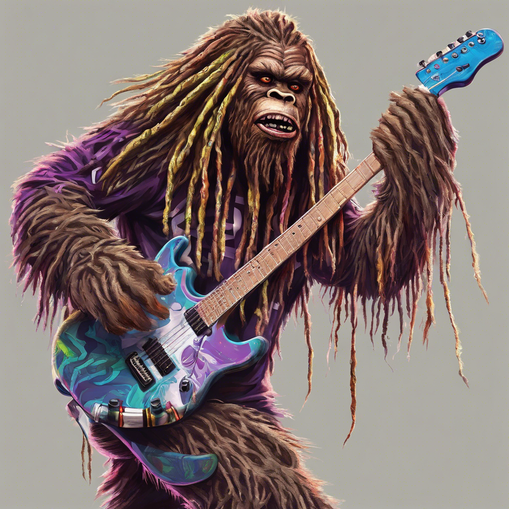 Summer Blaze: Summer Themed Sasquatch Stickers (40 Randomly selected stickers)
