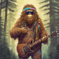 Polaroid-Style Sasquatch Stickers (10 for $25.00)