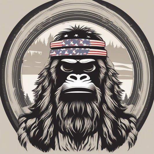 Brown Sasquatch-Biker (BS-Biker-04)