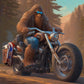 Brown Sasquatch-Biker (BS-Biker-08)