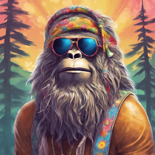 Brown Sasquatch-Spring Flower (BS-SPFL-01)