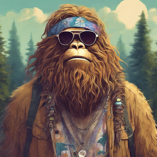 Brown Sasquatch-Spring Flower (BS-SPFL-03)