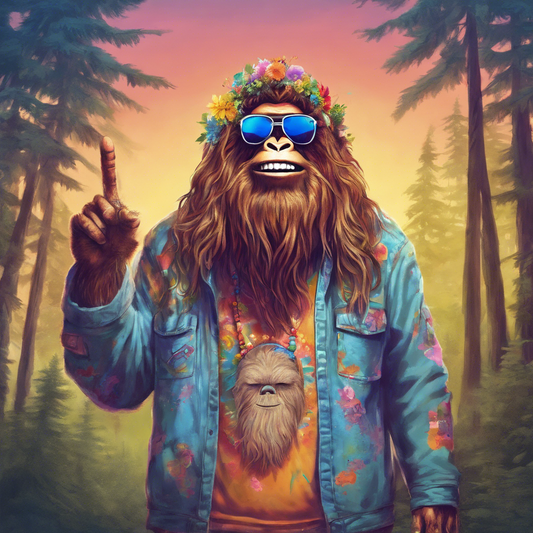 Brown Sasquatch-Spring Flower (BS-SPFL-04)