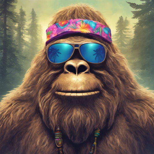 Brown Sasquatch-Spring Flower (BS-SPFL-05)