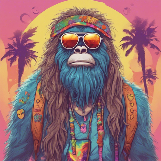 Brown Sasquatch-Spring Flower (BS-SPFL-08)