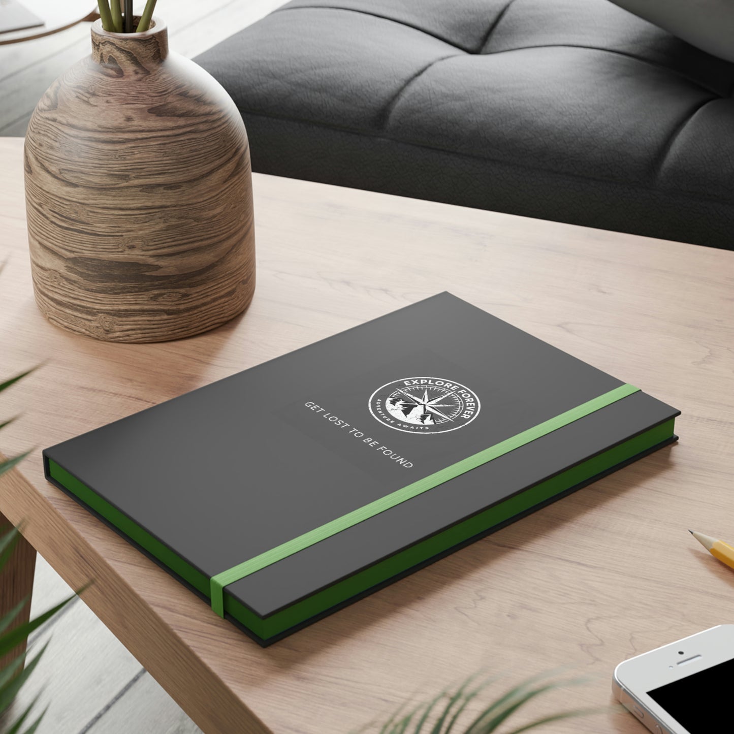 EXPLORE FOREVER Color Contrast Notebook - Ruled