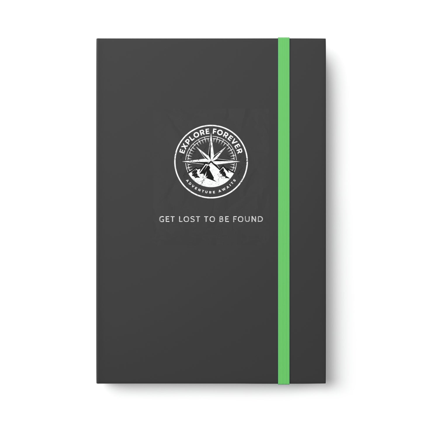 EXPLORE FOREVER Color Contrast Notebook - Ruled